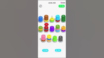 Color Hoop Stack - level 493