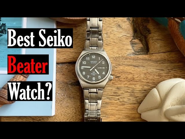 The Ultimate Seiko Beater Watch? (Review Seiko Quartz Sport 100) - YouTube