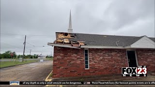 Video: OKC church readying for repairs after storm leaves building damaged