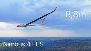 RC -Großsegler Nimbus 4 FES | 8,8m | Giant RC-Glider | #rcglider #aviation 