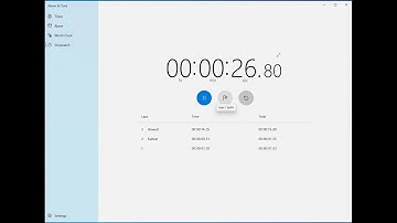How to set a timer on a Windows 10 PC