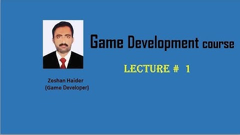Game development course||unity course in Urdu ||introduction