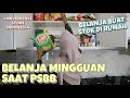 BELANJA MINGGUAN SAAT PSBB | BORONG MAKANAN BUAT STOK DI RUMAH - BELANJA MINGGUAN SAAT PSBB | BORONG MAKANAN BUAT STOK DI RUMAH