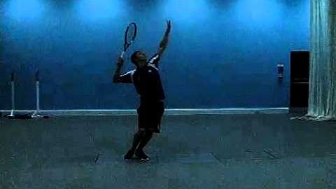 Biomechanical Analysis of a Tennis Serve - Side View