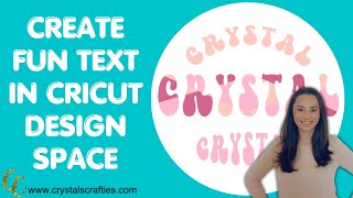Create fun text designs in Cricut Design Space