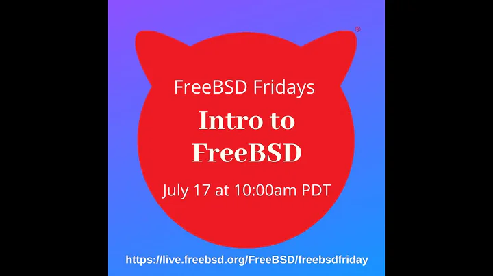 FreeBSD Fridays: Intro to FreeBSD