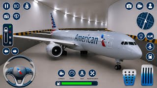 American Airplane Inside Tunnel in 3D Driving Class! ✈️ Realistic Gameplay | GaMiNg WiTh ArYaN 🔥 screenshot 2
