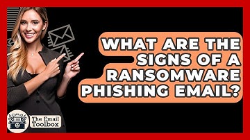What Are The Signs Of A Ransomware Phishing Email? - TheEmailToolbox.com