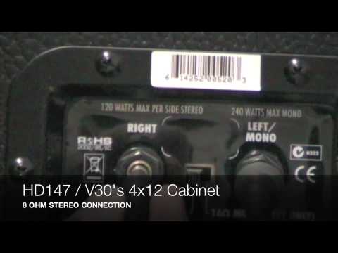 Line 6 Amplifier And Cabinet Connections Part 2 Youtube