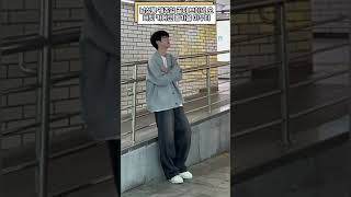남성용 캐주얼 골지 브이넥 오버핏 카디건 봄가을 아우터#데일리룩