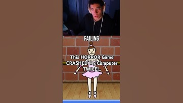 This HORROR Game HACKED My Computer And TURNED IT OFF TWICE!.. 💀