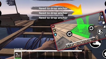 How to drop "Anchor" || Easier than you thought || Survive on Raft.