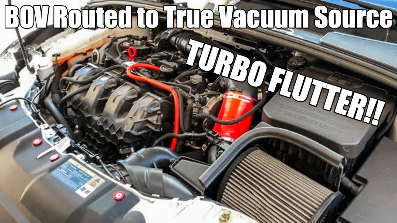 How to Route Your Focus ST Blow Off Valve to a True Vacuum Source - YouTube