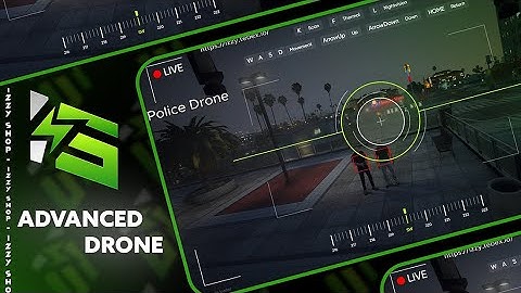 FiveM | Advanced Drone / Standalone [ESX-QB-QBOX]