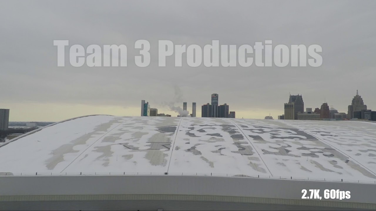 Ford Field Drone 3928 - YouTube