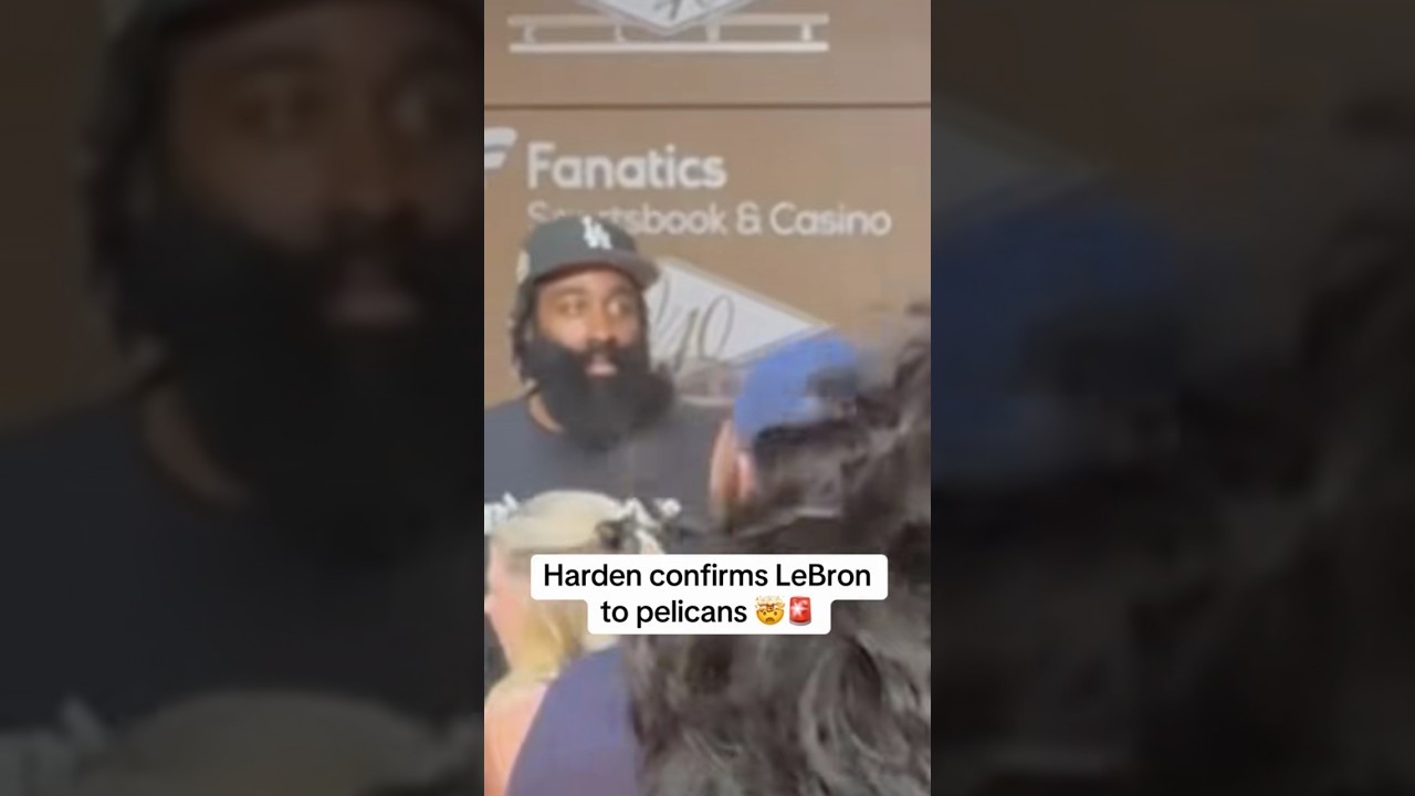 “LeBron is going to the Pelicans” - James Harden 🚨🤯 @Whrisss @lamarcusaldridgeonquick