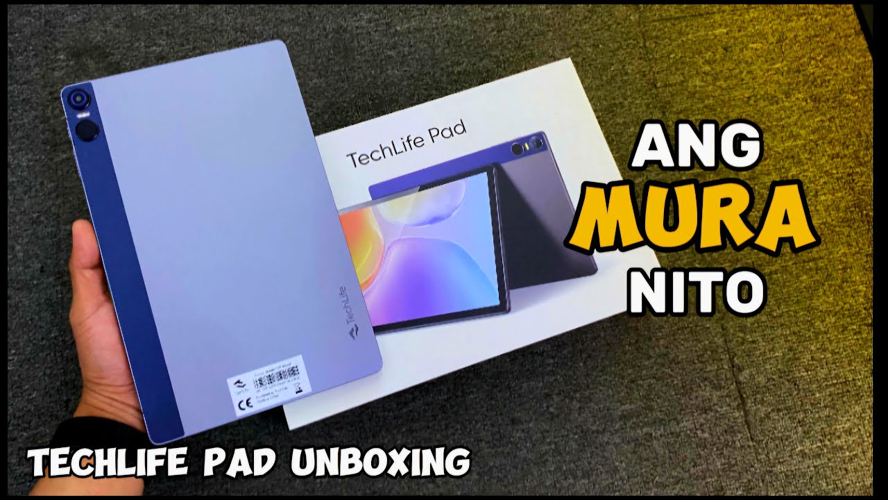 REALME TECHLIFE PAD UNBOXING | ANG MURA NITO #TABLET #techlife #pad # ...