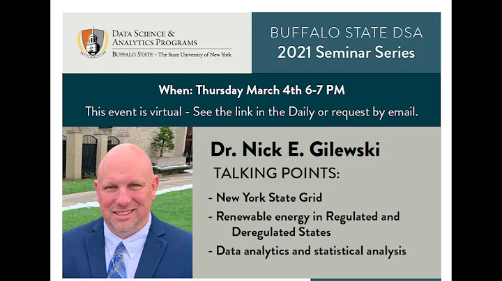 Renewable Energy Analytics with Nick Gilewski | Bu...