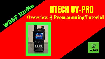 BTech UV-Pro Overview & Programming