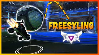 Securing SUPERSONIC LEGEND by FREESTYLING in 1v1 | Rocket League Gameplay