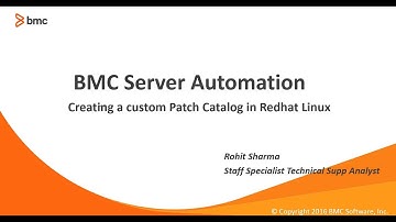 BSA: Creating a custom patch catalog in Red Hat Linux