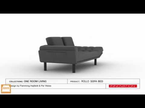 Rollo bäddsoffa från innovation living