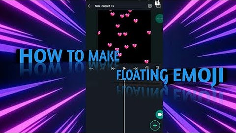 How To Make Floating Emoji In Alight Motion