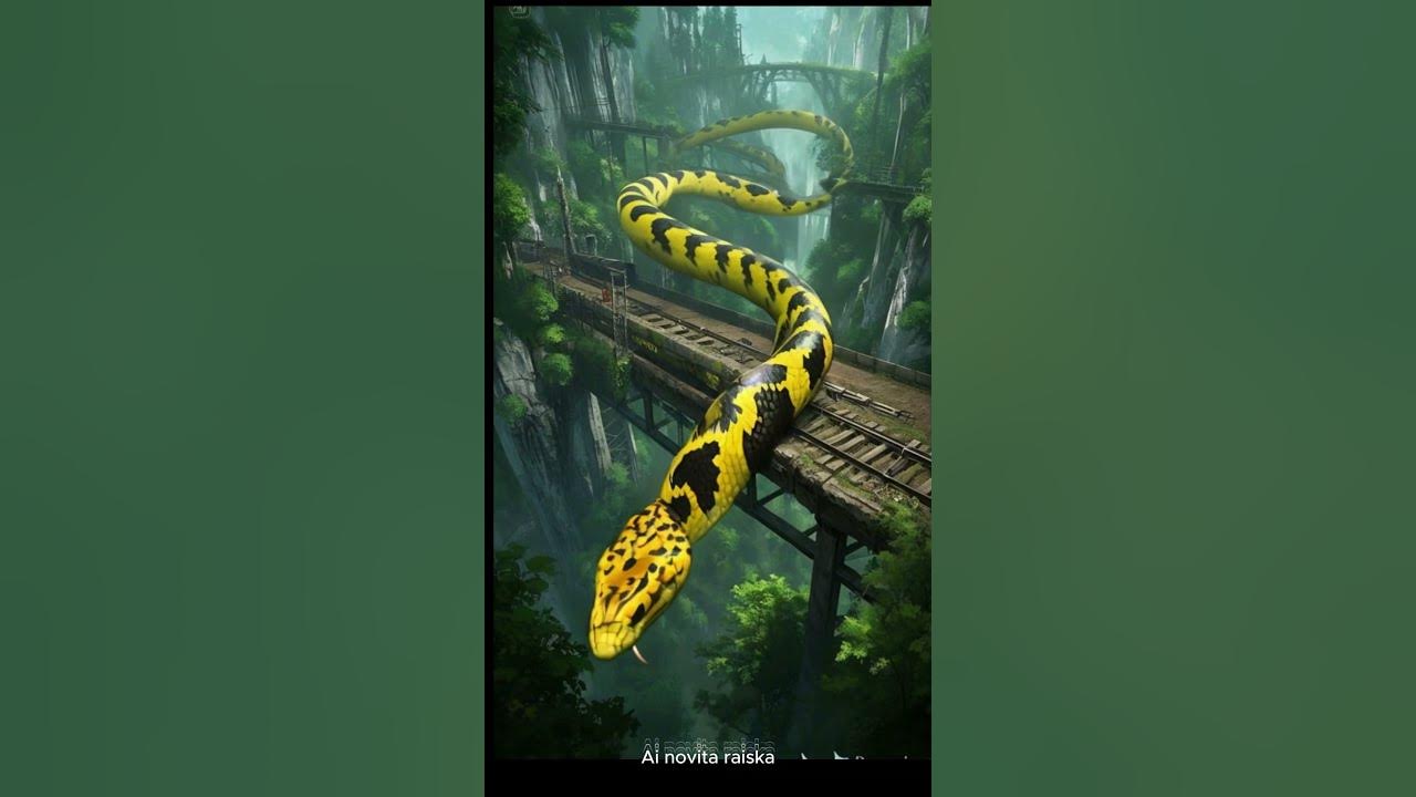 GIANT PYTHON|AMAZING DISCOVERY| AMAZING SCENERY #phyton #ai #animation ...