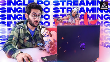 Single PC Game Streaming Setup Guide With This Multi-Featured Streaming App😍