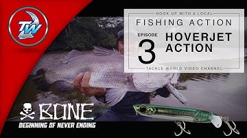 Bone Lures Hoverjet Action, A Multi-Function Topwater Bait