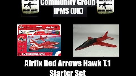 Airfix Red Arrows Hawk Starter Set - Part 1