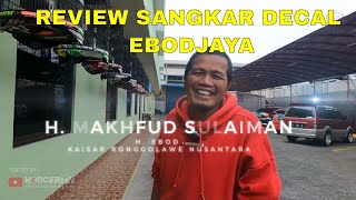 REVIEW : SANGKAR DECAL EBOD JAYA  MURAI BATU APBN 2023 BY H  EBOD | PROMOTION BY KONCER TV