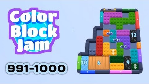 Color Block Jam Level 991-1000 | No Commentary, No Music | Android Gameplay