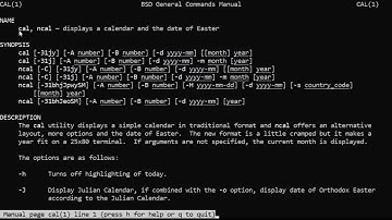 4 - man Pages to get Help - Linux Course