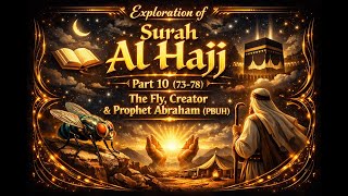 Summary of Surah Al Hajj Part 10 (73-78) The Fly, Creator & Prophet Abraham (PBUH)
