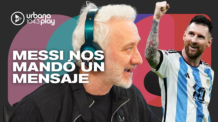LEO MESSI NOS MAND UN MENSAJE: SE EMOCION CON ANDY...