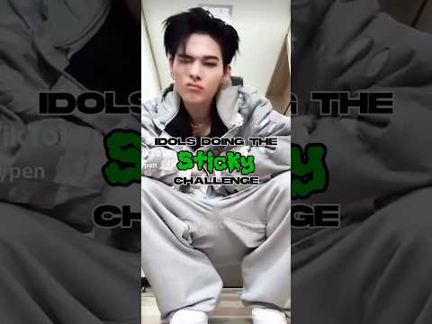 Idols doing the Sticky challenge #kpop #sticky #jhope #yeonjun #yoonchae #julie #natty
