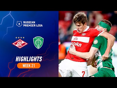 Spartak Moscow Akhmat Grozny Goals And Highlights