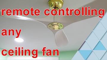 convert any dumb fan to smart fan, without wifi