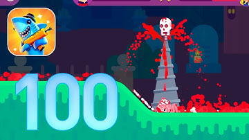 Bowmasters: Gameplay Walkthrough Part 100 - Battle! (iOS, Android)