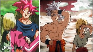 10 Mejores Momentos De Goku y La Androide 18