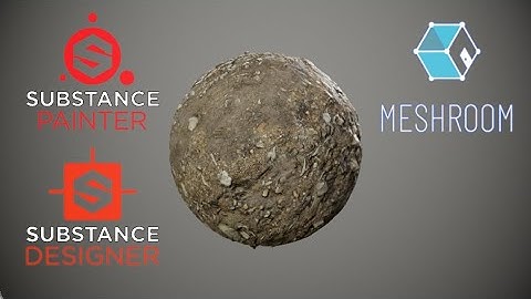 Gravel PBR Material: Photogrammetry Workflow Meshroom to Unity