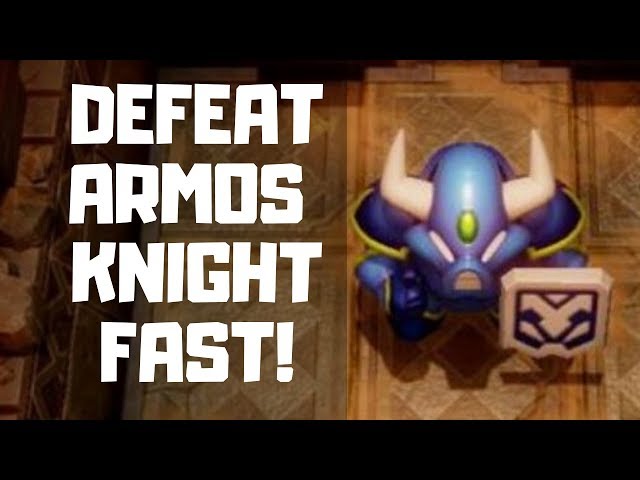 Zelda: Link's Awakening - Ancient Ruins, Armos Knight boss strategy