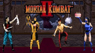 Mortal Kombat 2 (SNES) - All Friendships