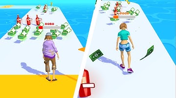 Run Rich 3D 💰🤑 All Levels Gameplay Android, ios #Shorts