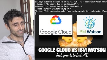 Google Cloud vs IBM Watson - Best AI for Speech to Text in 2021 | Review & Tutorial