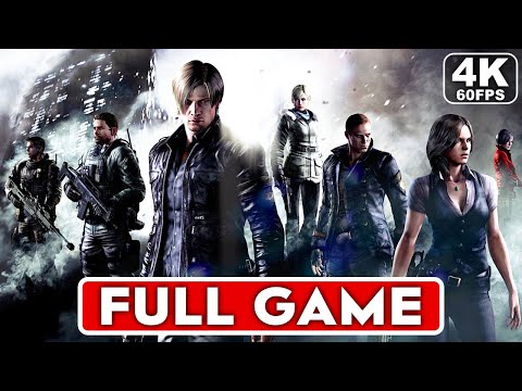 RESIDENT EVIL 6 Gameplay Walkthrough Part 1 FULL GAME [4K 60FPS PC ULTRA] - No Commentary