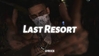 Papa Roach x Jeris Johnson - Last Resort Reloaded (lyrics)