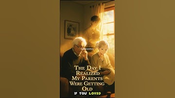 The Day I Realized My Parents Were Getting Old | Heartwarming | One Minute Story #oneminutestory