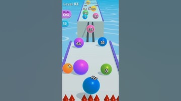 Ball Run 2048 Level 83 #shorts #ballrun2048